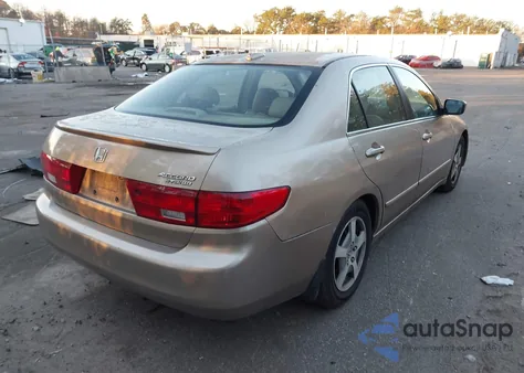 2005 Honda Accord Hybrid Ima from USA, damaged, VIN JHMCN36425C003366